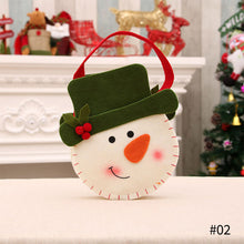Load image into Gallery viewer, Christmas Candy Bags Santa Claus Snowman Elk Gift Packing Bags Storage Bag Party Decoration Xmas Home Decoration