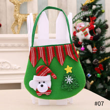 Load image into Gallery viewer, Christmas Candy Bags Santa Claus Snowman Elk Gift Packing Bags Storage Bag Party Decoration Xmas Home Decoration