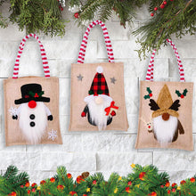 Load image into Gallery viewer, Cartoon Pattern Candy Cookie Bag Santa Claus Snowman Christmas Gift Packing Bags Storage Bags Xmas New Year Party Supplies