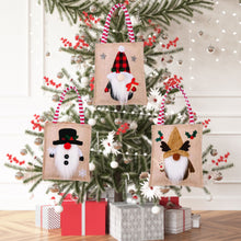 Load image into Gallery viewer, Cartoon Pattern Candy Cookie Bag Santa Claus Snowman Christmas Gift Packing Bags Storage Bags Xmas New Year Party Supplies