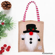 Load image into Gallery viewer, Cartoon Pattern Candy Cookie Bag Santa Claus Snowman Christmas Gift Packing Bags Storage Bags Xmas New Year Party Supplies
