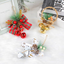 Load image into Gallery viewer, Christmas Jingle Bell With Bowknot Pendant For Christmas Tree Ornament Decoration Merry Christmas Pendants Fashion Accessories