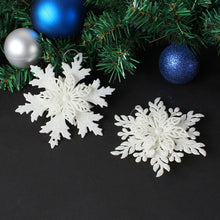 Load image into Gallery viewer, Christmas Snowflake Pendant Christmas Supplies Three-dimensional Decoration Snowflakes for Christmas Party Wedding Decoration