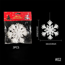 Load image into Gallery viewer, Christmas Snowflake Pendant Christmas Supplies Three-dimensional Decoration Snowflakes for Christmas Party Wedding Decoration