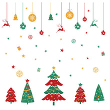 Load image into Gallery viewer, Christmas Wall Stickers Christmas Tree Jingle Bells Stickers Merry Christmas Decoration for Home Xmas Party Navidad Gift Noel Decor