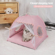 Load image into Gallery viewer, Pet Tent Bed Puppy Dogs Tent House Four Seasons General Pet House Puppy Dogs Cats Bed Pet Supplies Summer Dog House Pet Products