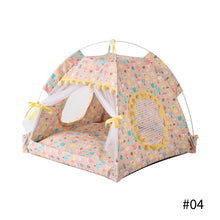 Load image into Gallery viewer, Pet Tent Bed Puppy Dogs Tent House Four Seasons General Pet House Puppy Dogs Cats Bed Pet Supplies Summer Dog House Pet Products