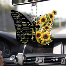 Load image into Gallery viewer, Butterfly Cross Car View Mirror Hanging Pendant Auto Home Decor Vehicle Ornament Mini Car Accessory Interior Hanging For Girls