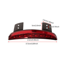 Load image into Gallery viewer, Motorcycle Motorbike LED Brake Tail Light Stop Lamp Rear Fender Edge Lights For Touring Sportster XL 883 1200 Cafe Racer