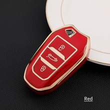 Load image into Gallery viewer, TPU Car Remote Key Case Cover Shell For Peugeot 308 408 2008 3008 4008 5008 508 Citroen C1 C2 C4 C6 C3-XR Picasso Grand DS3 DS5