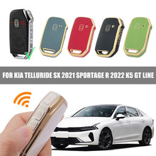 Load image into Gallery viewer, Car Remote Key Case Cover Protective Shell Fob for Kia Telluride Telluride SX 2021 Sportage R 2022 K5 GT Line 2021 Seltos 2020 Keyless