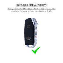 Load image into Gallery viewer, Car Remote Key Case Cover Protective Shell Fob for Kia Telluride Telluride SX 2021 Sportage R 2022 K5 GT Line 2021 Seltos 2020 Keyless