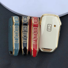 Load image into Gallery viewer, Car Remote Key Case Cover Protective Shell Fob for Kia Telluride Telluride SX 2021 Sportage R 2022 K5 GT Line 2021 Seltos 2020 Keyless