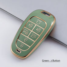 Load image into Gallery viewer, TPU Car Remote Key Case Cover Shell For Hyundai Tucson Santa Fe 2022 NEXO NX4 Atos Prime Solaris 2021 5 Button 7 Button