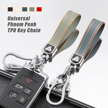 Load image into Gallery viewer, TPU Keychain Rhinestone Key Ring Tag Business Gift Key Chain Cute Bag Charm Holder Car Key Strap Keyrings Pendant Party Gift