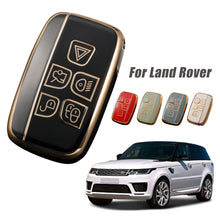 Load image into Gallery viewer, Car Key Case Cover TPU Shell Fob For Land Rover Range Rover Sport Evoque Freelander2 For Jaguar XF XJ XJL XE C-X16 XKR XK Protector Keyless Accessories
