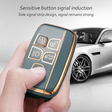 Load image into Gallery viewer, Car Key Case Cover TPU Shell Fob For Land Rover Range Rover Sport Evoque Freelander2 For Jaguar XF XJ XJL XE C-X16 XKR XK Protector Keyless Accessories