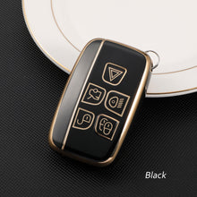 Load image into Gallery viewer, Car Key Case Cover TPU Shell Fob For Land Rover Range Rover Sport Evoque Freelander2 For Jaguar XF XJ XJL XE C-X16 XKR XK Protector Keyless Accessories