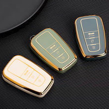 Load image into Gallery viewer, 2/3 Button TPU Car Remote Key Case Cover Shell Fob For Toyota Corolla CHR C-HR RAV4 Prius Camry Altis Land Cruiser Prado Keyless