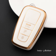 Load image into Gallery viewer, 2/3 Button TPU Car Remote Key Case Cover Shell Fob For Toyota Corolla CHR C-HR RAV4 Prius Camry Altis Land Cruiser Prado Keyless