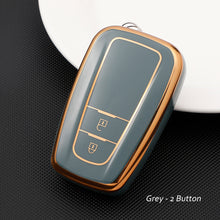 Load image into Gallery viewer, 2/3 Button TPU Car Remote Key Case Cover Shell Fob For Toyota Corolla CHR C-HR RAV4 Prius Camry Altis Land Cruiser Prado Keyless