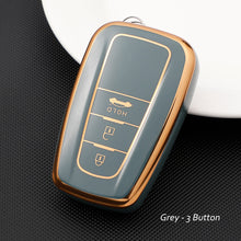Load image into Gallery viewer, 2/3 Button TPU Car Remote Key Case Cover Shell Fob For Toyota Corolla CHR C-HR RAV4 Prius Camry Altis Land Cruiser Prado Keyless