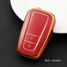 Load image into Gallery viewer, 2/3 Button TPU Car Remote Key Case Cover Shell Fob For Toyota Corolla CHR C-HR RAV4 Prius Camry Altis Land Cruiser Prado Keyless