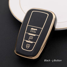 Load image into Gallery viewer, 2/3 Button TPU Car Remote Key Case Cover Shell Fob For Toyota Corolla CHR C-HR RAV4 Prius Camry Altis Land Cruiser Prado Keyless