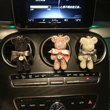 Load image into Gallery viewer, Personality Charm Cute Bear Car Perfume Fragrance Diffuser Air Vent Outlet Aromatherapy Clip Auto Vents Scent Parfume Car Decor