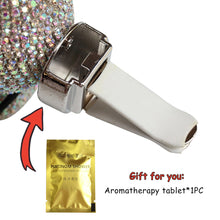 Load image into Gallery viewer, Crystal Diamond Charm Bear Air Freshener Ornaments Car Air Outlet Aromatherapy Lasting Light Fragrance Car Decor Accessories