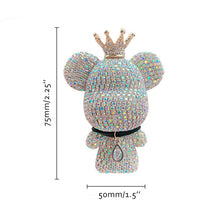 Load image into Gallery viewer, Crystal Diamond Charm Bear Air Freshener Ornaments Car Air Outlet Aromatherapy Lasting Light Fragrance Car Decor Accessories