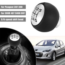 Load image into Gallery viewer, For Peugeot 307 308 3008 407 5008 807 Citroen C3 C4 C8 Car Gear Shift Knob Head Lever Adapter Manual 5/6 Speed Transmission
