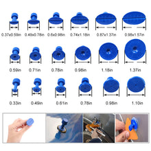 Load image into Gallery viewer, 19pcs/set Universal Car Dent Puller Plastic Suction Cup For Pulling Vehicle Remove Dents Tabs Sheet Metal Repair Tool Kit Hammer