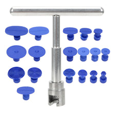 Load image into Gallery viewer, 19pcs/set Universal Car Dent Puller Plastic Suction Cup For Pulling Vehicle Remove Dents Tabs Sheet Metal Repair Tool Kit Hammer