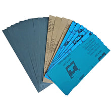 Load image into Gallery viewer, 5Pcs 230x93mm Sandpaper Set Wet Dry Sanding Paper 2000-7000 Grit Sand Paper for Wood Metal Abrasive Plastic CeramicPolshing Tool