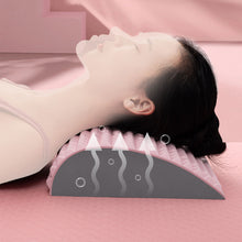 Load image into Gallery viewer, Back Pain Relief Treatment Chronic Lumbar Support Waist Stretcher Corrector Cushion Spine Correction Cervical Exercise Back Stretch