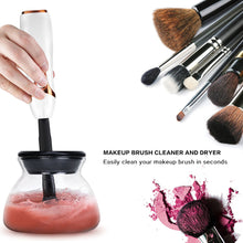Load image into Gallery viewer, Electric Makeup Brush Cleaner Dryer Set Machine Silicone Makeup Brushes Washing Cleaning Tool Automatic Cosmetic Brushes Cleaner