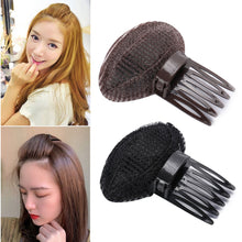 Load image into Gallery viewer, Hair Pad Sponge Clip Puff Hair Head Cushion Invisible Volume Hair Base Fluffy Bun DIY Hair Styling Tool Women Girls Bangs Stickers