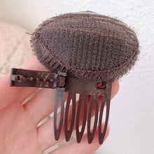 Load image into Gallery viewer, Hair Pad Sponge Clip Puff Hair Head Cushion Invisible Volume Hair Base Fluffy Bun DIY Hair Styling Tool Women Girls Bangs Stickers
