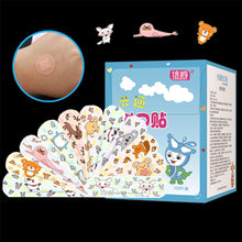 Load image into Gallery viewer, 100pcs Transparent Waterproof Cartoon Band-aid Cute Breathable Super Elastic Portable Household Cartoon Wound Strips Bandages