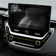 Load image into Gallery viewer, Car Navigation Strip Cover Trim Frame Sticker Carbon Fiber Styling Accessories For Toyota Corolla E210 2019 - 2022