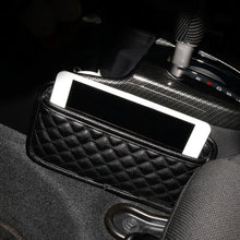 Load image into Gallery viewer, Car Storage Pocket Seat PU Leather Door Center Console Organizer for Small Stuff Bag All Vehicles
