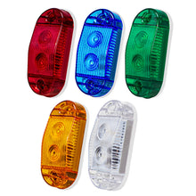 Load image into Gallery viewer, Car 24 LED Side Marker Lights External square Lights Warning Tail Light Auto Trailer Truck Lorry clearance Lamps 12-36V
