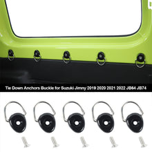 Load image into Gallery viewer, 5Pcs/10Pcs Tie Down Anchors D-Ring Buckle Car Interior Accessories for Suzuki Jimny 2019 2020 2021 2022 JB64 JB74