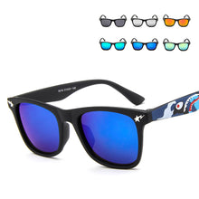 Load image into Gallery viewer, Fashion Kids Sunglasses Cute Shark Sunglasses Square Frame Outdoor UV Blocking Sunglasses for Boys Girls