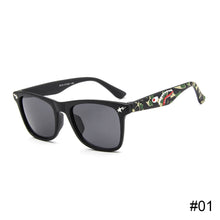 Load image into Gallery viewer, Fashion Kids Sunglasses Cute Shark Sunglasses Square Frame Outdoor UV Blocking Sunglasses for Boys Girls