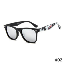 Load image into Gallery viewer, Fashion Kids Sunglasses Cute Shark Sunglasses Square Frame Outdoor UV Blocking Sunglasses for Boys Girls
