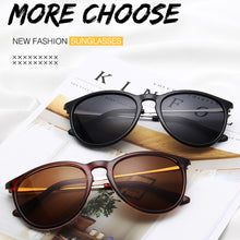 Load image into Gallery viewer, Fashion Round Frame Sunglasses Metal Frame Sunglasses Outdoor UV Protection Sunglasses For Men Women