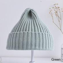Load image into Gallery viewer, Children Knitted Hat Candy Color Knitted Hat Autumn and Winter Warm Knitted Hat Comfortable Breathable Knitted Hat for Kids