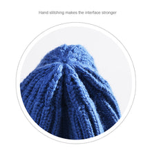 Load image into Gallery viewer, Children Knitted Hat Candy Color Knitted Hat Autumn and Winter Warm Knitted Hat Comfortable Breathable Knitted Hat for Kids